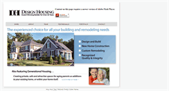 Desktop Screenshot of designhousinginc.com